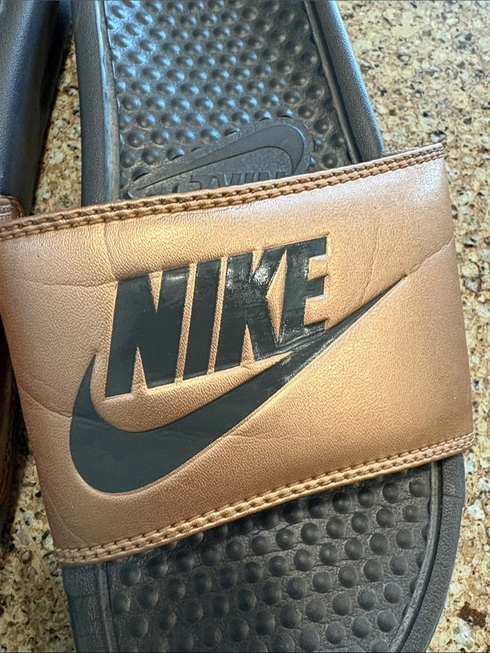Nike Rose Pink Slide Sandals - size 7